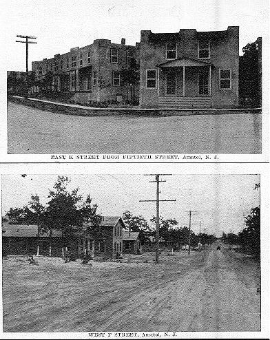 East K street and West F street, Amatol