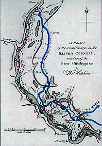 Map of Clark's Campaign