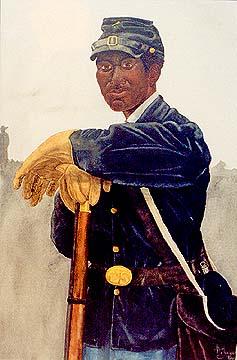 Buffalo Soldeirs - Cathay Williams, Female Buffalo Soldier