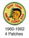 Camp Cowaw 1960-1962 Round Patches 1