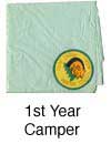 camp cowaw 1st year neckerchief