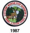 Kittatinny Mountain Scout Reservation 1987 Patch