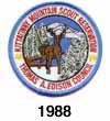 Kittatinny Mountain Scout Reservation 1988 Patch