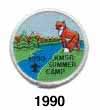 Kittatinny Mountain Scout Reservation 1990 Camp Patch