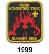 Kittatinny Mountain Scout Reservation 1999 Patch (2)