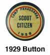 camp pahaquarra 1929 button
