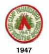 camp pahaquarra 1947 patch