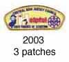 Central New Jersery Council 2003 Friends of Scouting Patch