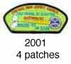 Central New Jersery Council 2001 Friends of Scouting Patch