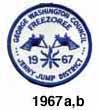 1967 Jenny Jump District Freezeoree Patch
