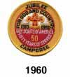 1960 camporee patch