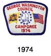 1974 camporee patch