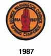 1987 camporee patch