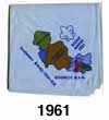 George Washington Council 1961 neckerchief