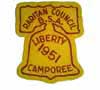 Raritan 1951 Camporee Patch