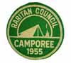 Raritan 1954 Camporee Patch