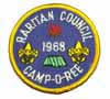 Raritan 1968 Camporee Patch