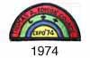 Thomas A. Edison 1974 Expo Patch