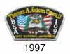 Thomas A. Edison 1997 Jamboree Patch