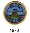 Thomas A. Edison 1973 Philmont Patch