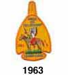 Cowaw Lodge 1963 Conclave Arrowhead Patch