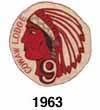 Cowaw Lodge 9 Round1963 Patch J2a