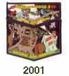 Sakuwit Lodge 2001 Jamboree Patch X1