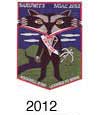 Sakuwit lodge #2 2012 Pocket Patch X41