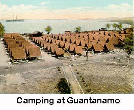 Army camps at Guantanamo