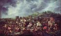 Defeat of Porus by Alexander the Great BC by Francois Louis Joseph Watteau nd