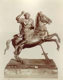 Bronze statuette of Alexander from the Herculaneum in Naples c - BC