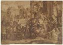 Copy after Charles Le Brun Entrance of Alexander into Babylon th century copy