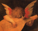 Rosso Fiorentino Angel Musician c 