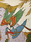 Jibril Gabriel Persian miniature ino attributioni