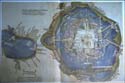 Tenochtitlan from a  Latin edition of Cortes