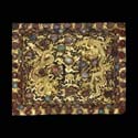 Gold garment plaque China c