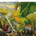 DD Dragon Blade by Larry Elmore