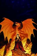 Dragonfire by Michael Whelan