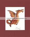 Fire Dragon Diva by Amy Brown