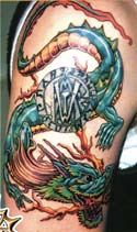 from the Draco's Lair tattoo gallery