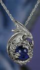 Treasure Ball Blue Pendant  from DancingDragoncom