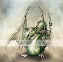 Green Dragon I by Silas Toball