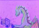 Computer Dragon by Alicia Hamm 