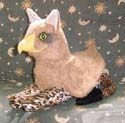 Plush lepoard griffon by Alicia Hamm 