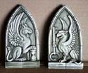 bFor Saleb Lion  Griffin Plaque from iGargoylestorei