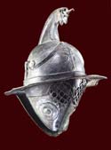 Roman gladiator helment