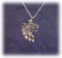 bFor Saleb Gryphon Head Pendant from Gryphon's Moon