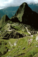 Peabody Museum Looking down on Machu Picchu from the Terrace of the Ceremonial Rock with Ua Picchu left and Huayna Picchu to the north  Wright Water Engineers