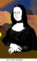 Gothic Mona by Jeffrey