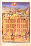 Building of the Ark by Master of Prince Bedford